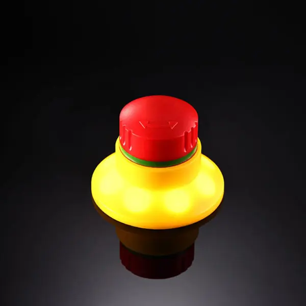 Not-Halt QRBLUV Auf dem Bild kann man ein Not-Halt QRBLUV sehen.