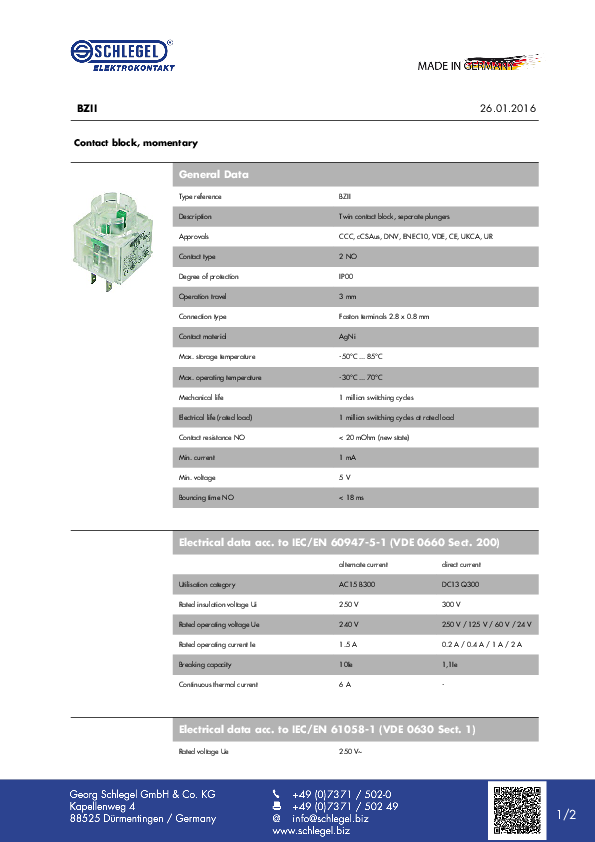 Datasheet_BZII