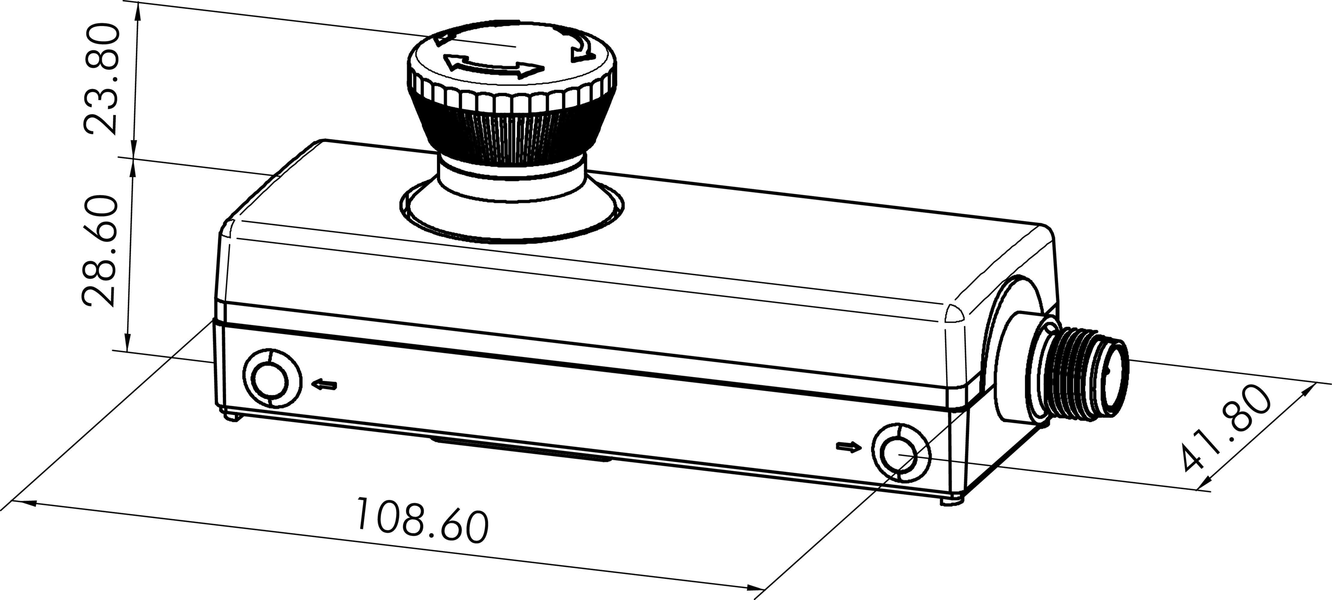 Maßskizze MBM128_FRVKLOO