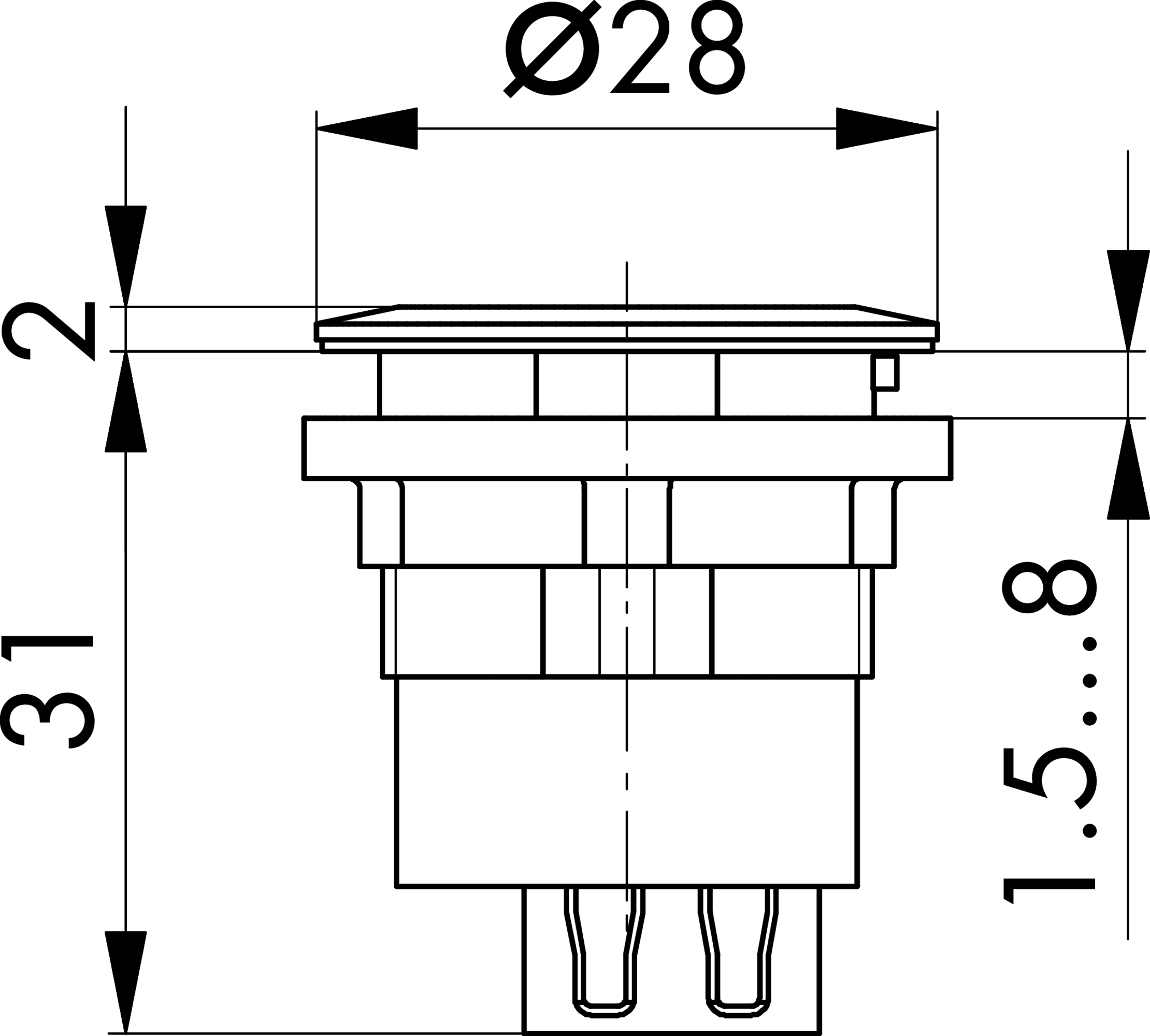 Massskizze RRJ_USB_SW_BA