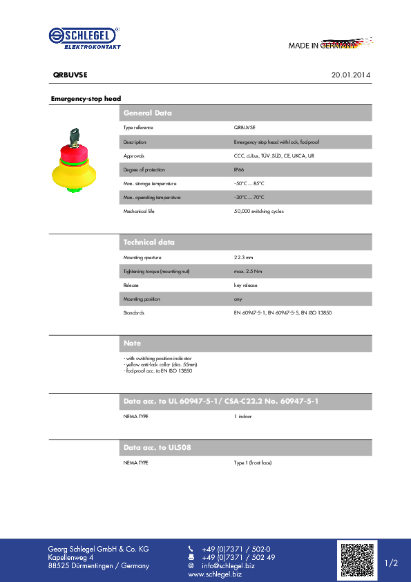 Datenblatt_QRBUVSE