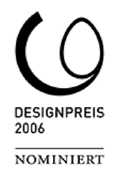 Designpreis 2006 Auf dem Bild kann man den Designpreis 2006 nominiert sehen.