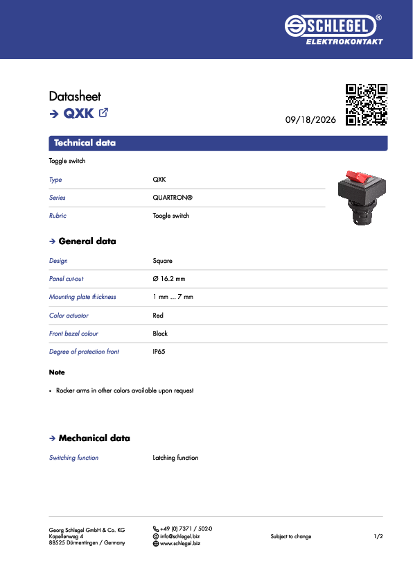 Datasheet_QXK