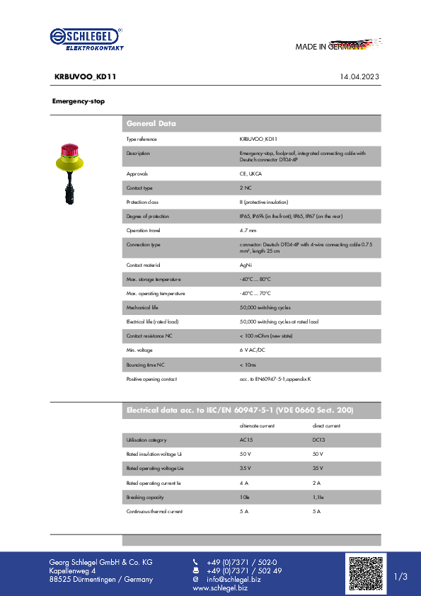 Datenblatt_KRBUVOO_KD11