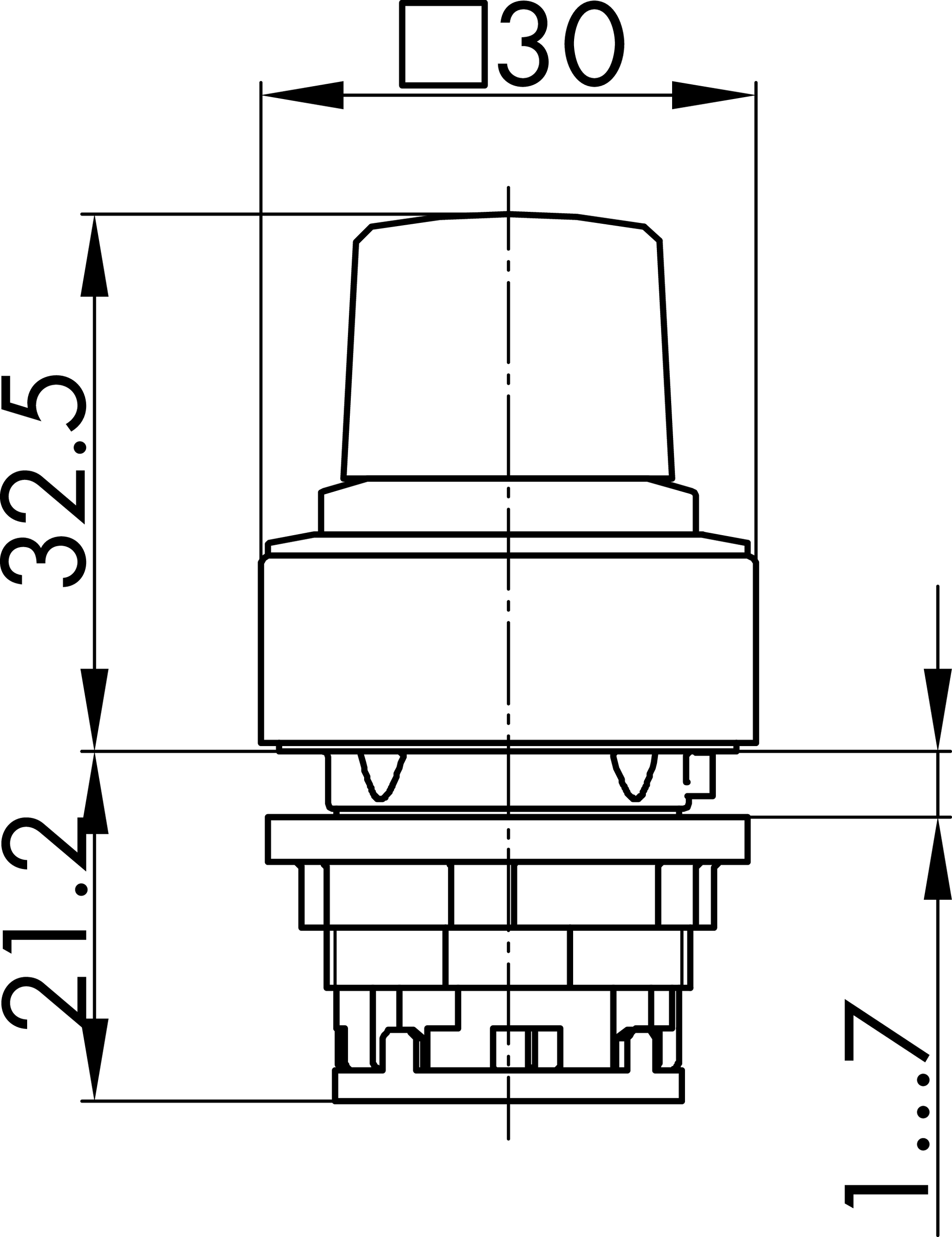 Massskizze QRR