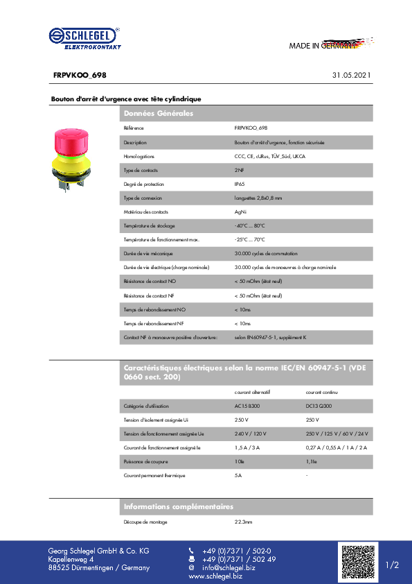 Datasheet_FRPVKOO_698