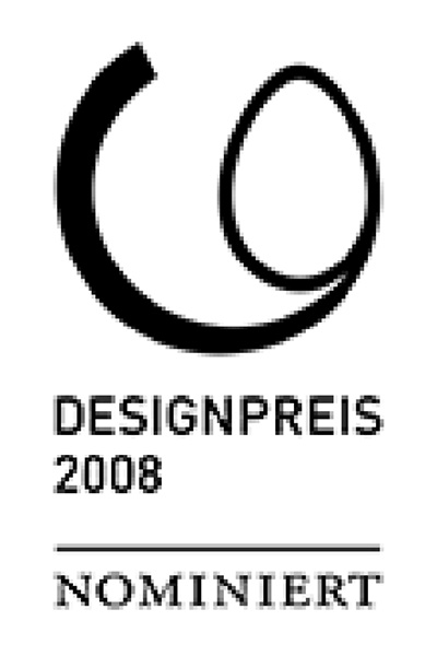 Designpreis 2008 Auf dem Bild kann man den Designpreis 2008 nominiert sehen.