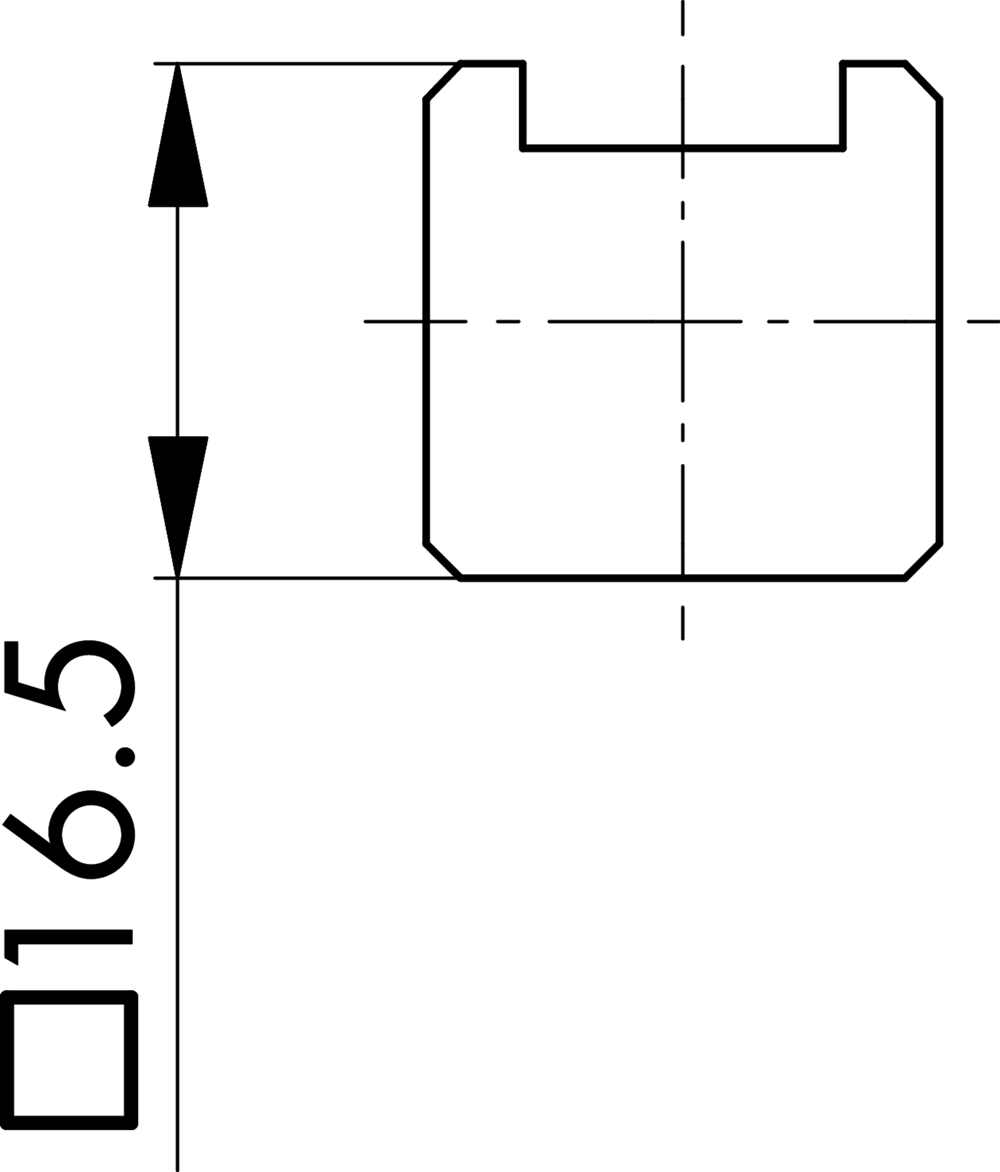 Maßskizze BSOKLL1171