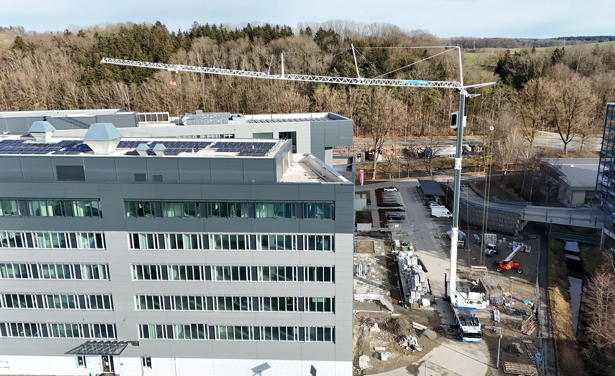 Liebherr mobiler Turmdrehkran
