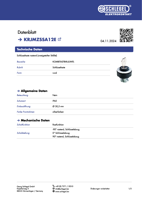 Fiche technique_KRJMZSSA12E