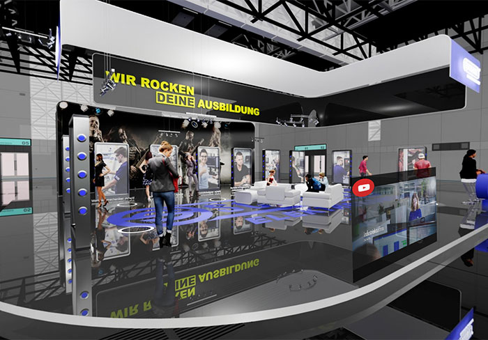 Virtueller Ausbildungsstand Niveau de formation virtuel