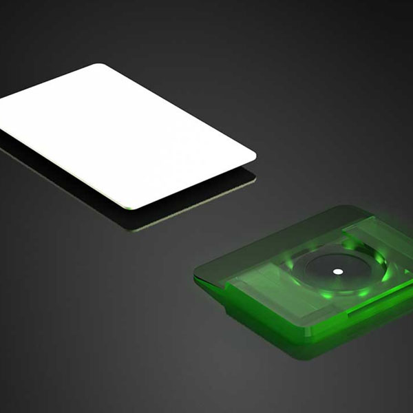 RFID Kartenhalter On the picture you can see a RFID card holder.