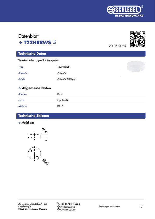 Datenblatt_T22HRRWS