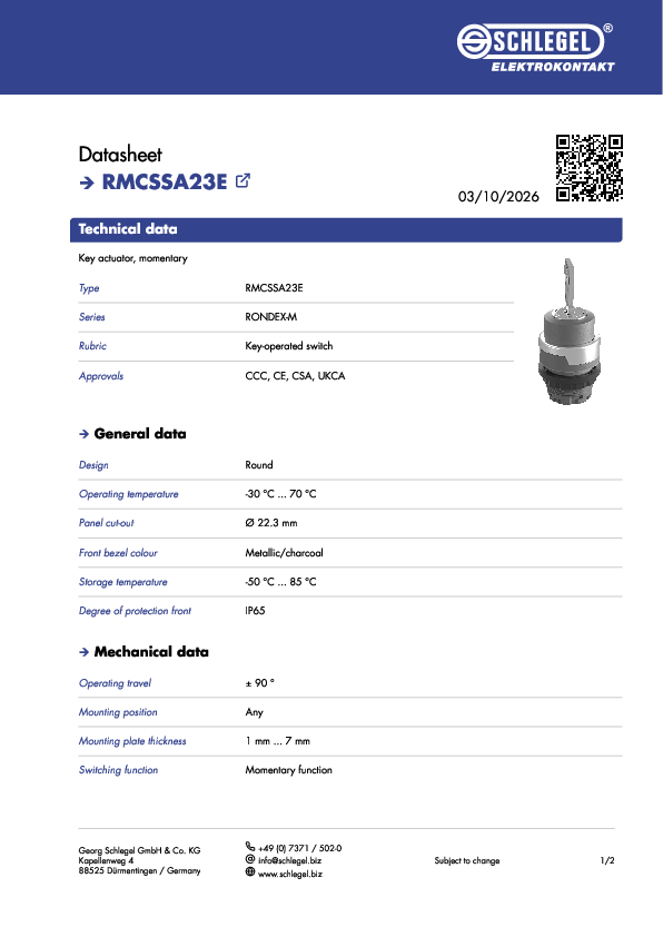 Datasheet_RMCSSA23E