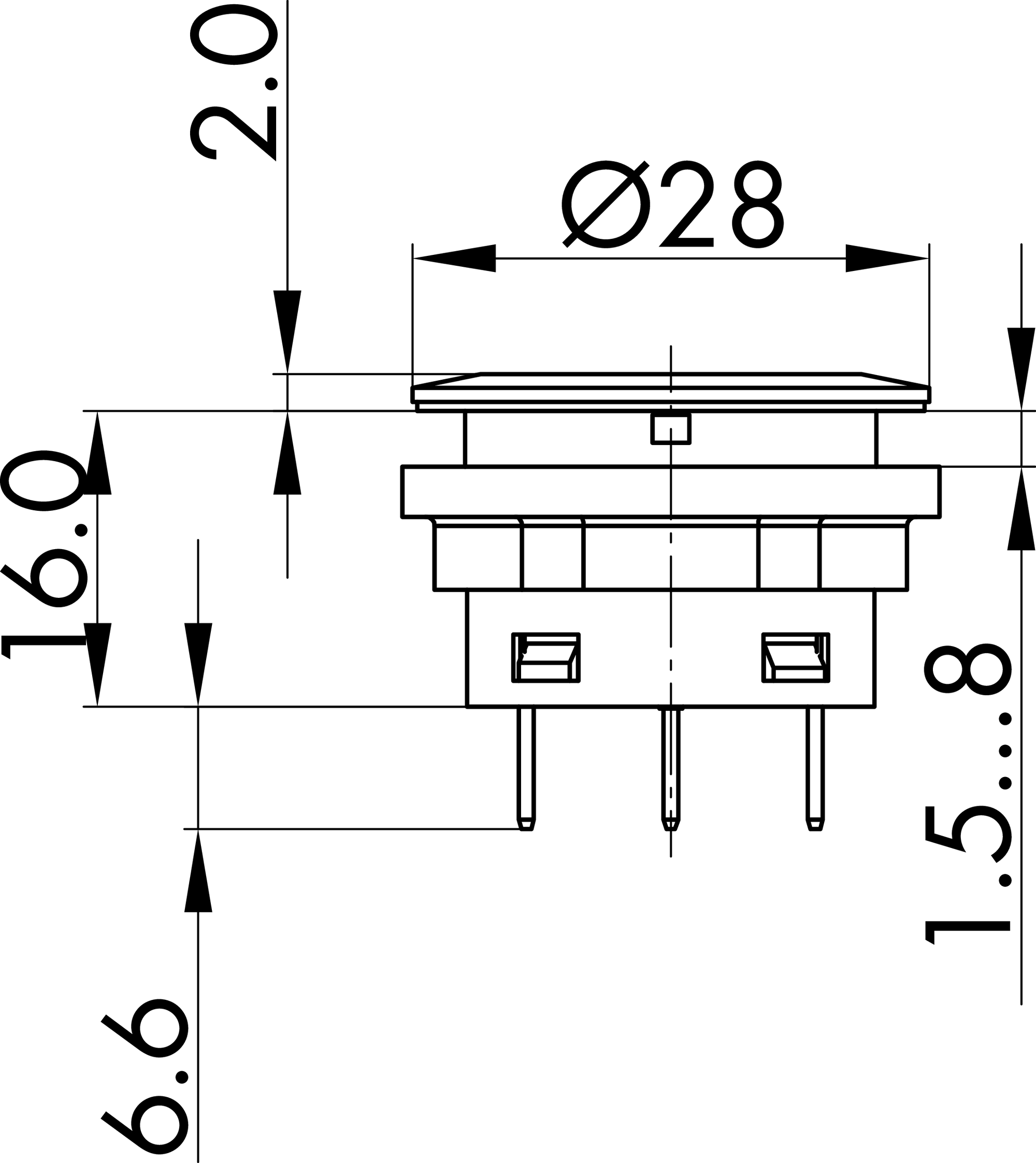 Maßskizze SSWCTLF