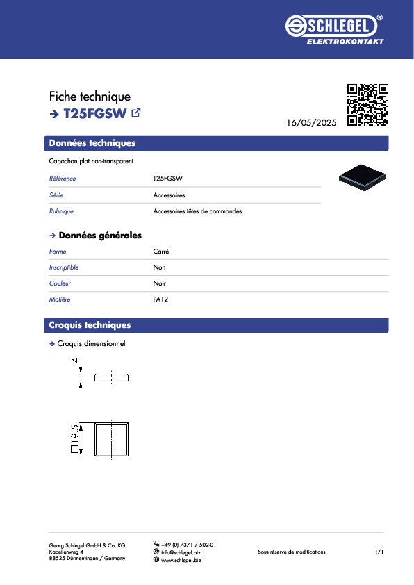 Datasheet_T25FGSW