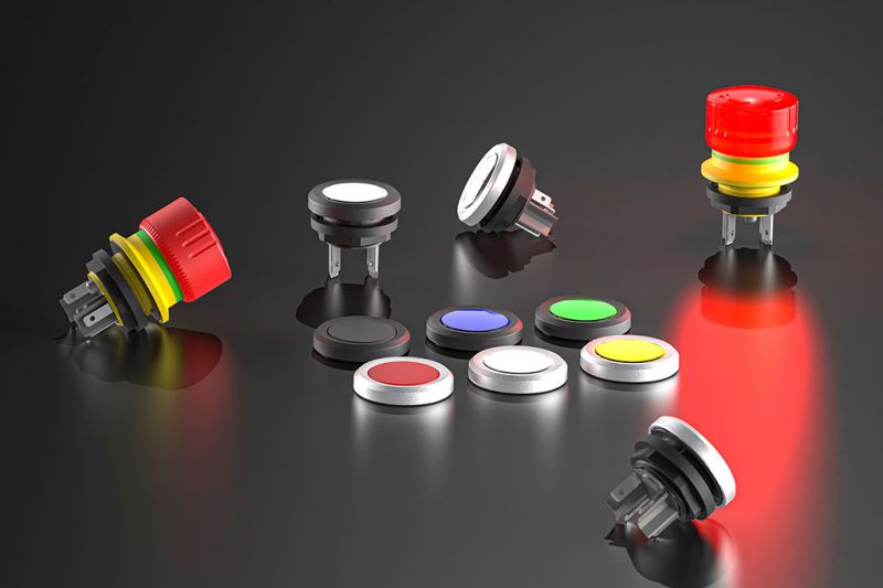 Pushbuttons and switches | Buy pushbuttons & more | Georg Schlegel
