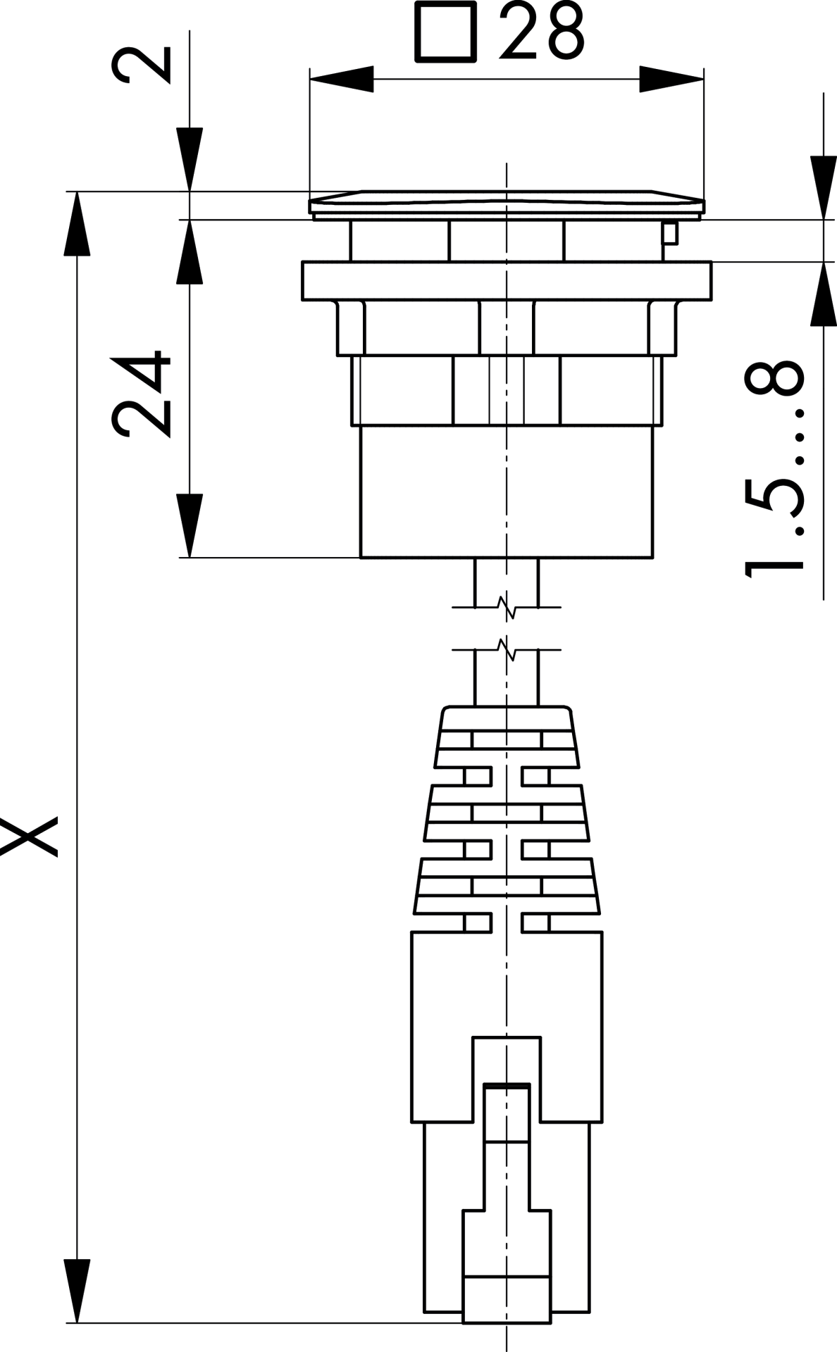 RQJ_RJ45 | panel jack