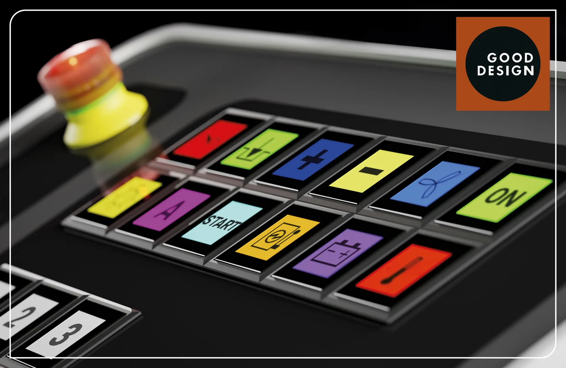Flexitast display button wins design award